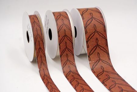 Blattmuster Jacquardband_AI-KN